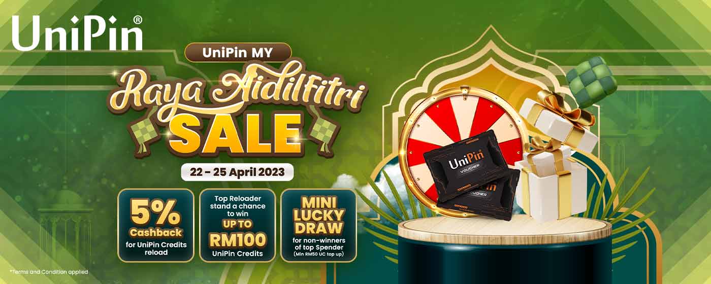 UniPin MY Raya Aidilfitri Sale 2023